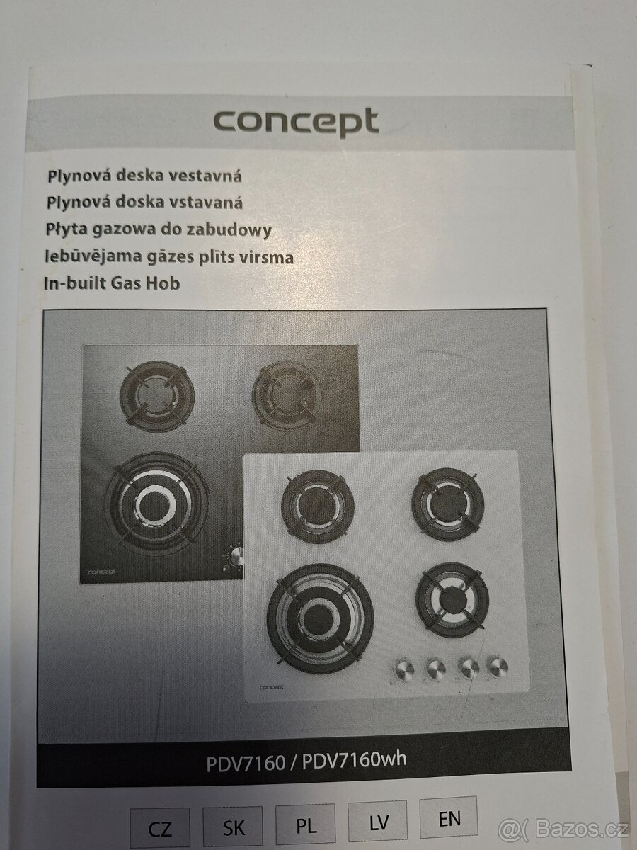 Plynová varná deska - 2