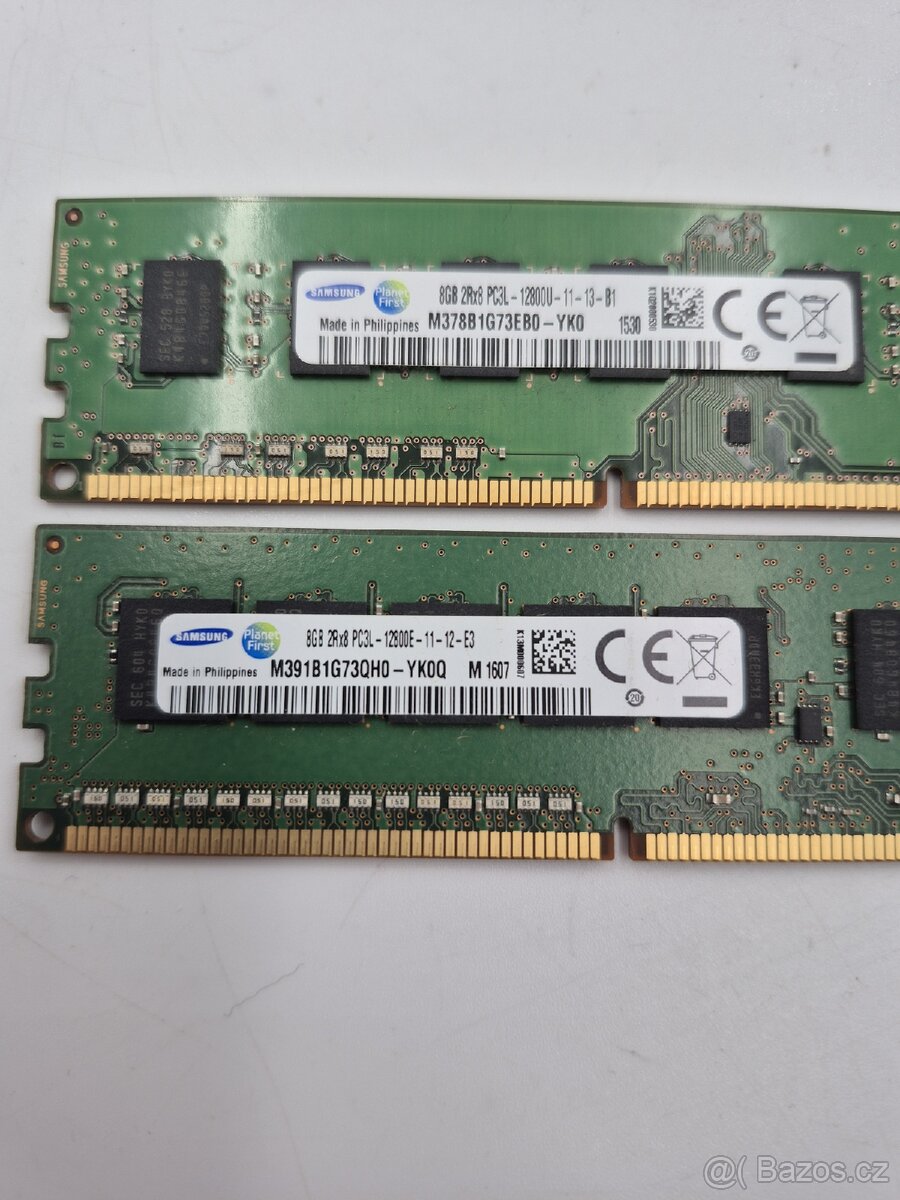 16GB DDR3 1600 MHZ (2x8GB) - 2