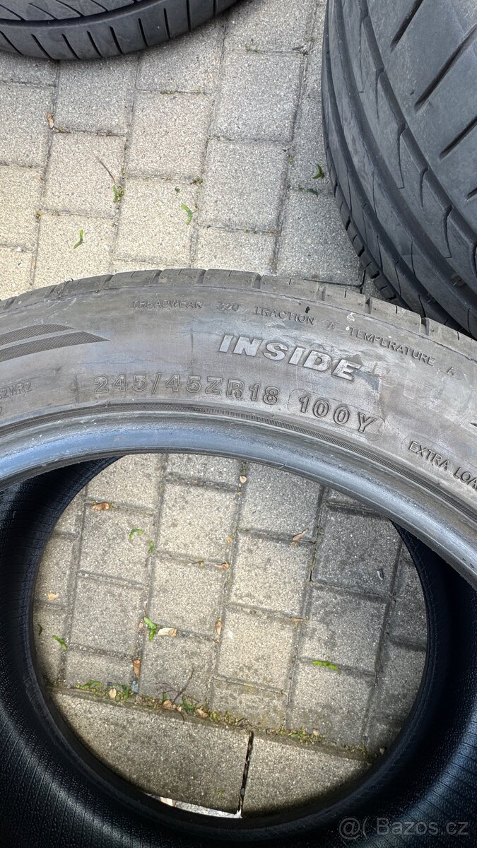 Letní pneu 245/45 r18 - 2