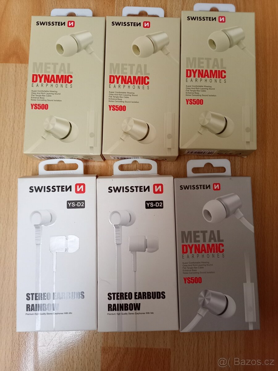 Stereo sluchátka Swissten - 2