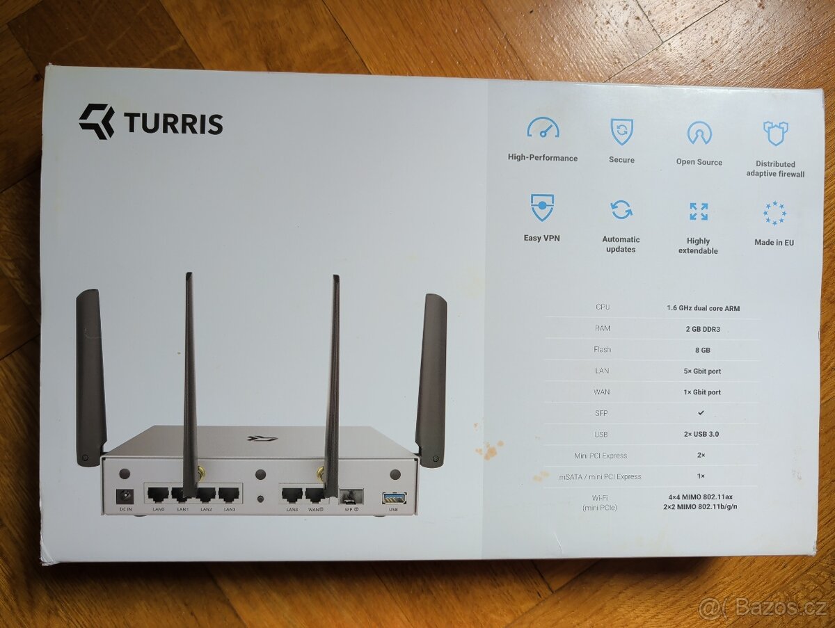 Router Turris Omnia Wi-Fi 6 - 2