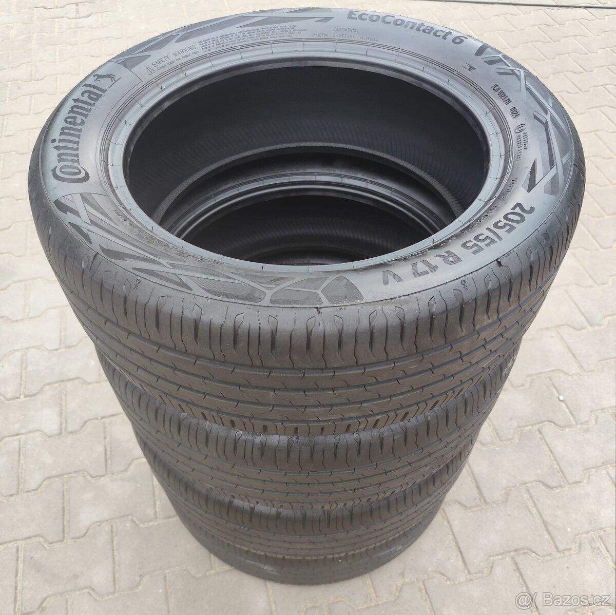 Letní pneumatiky Continental 205/55/17 - 2