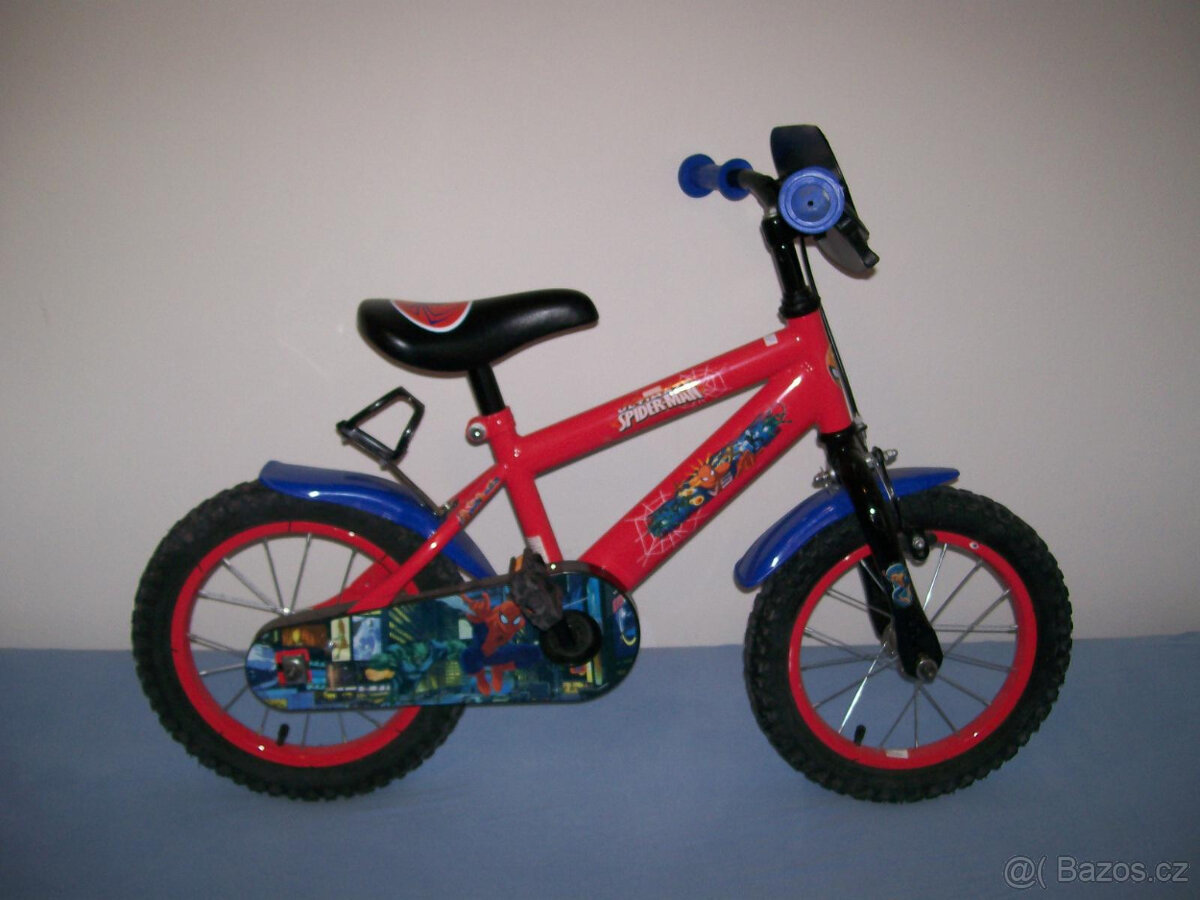 Dětské kolo SPIDERMAN - vel. 14 " - 2