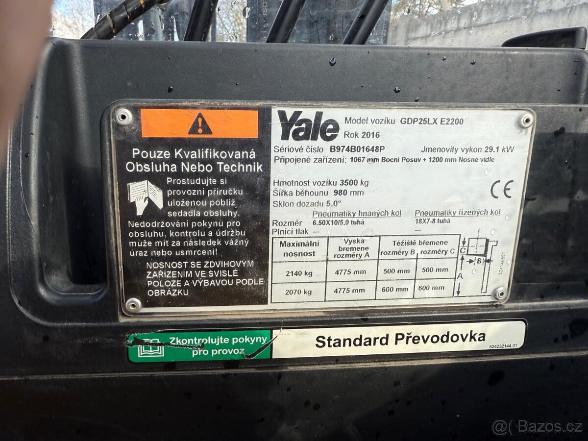 Yale GDP25LX, 2016 - 2