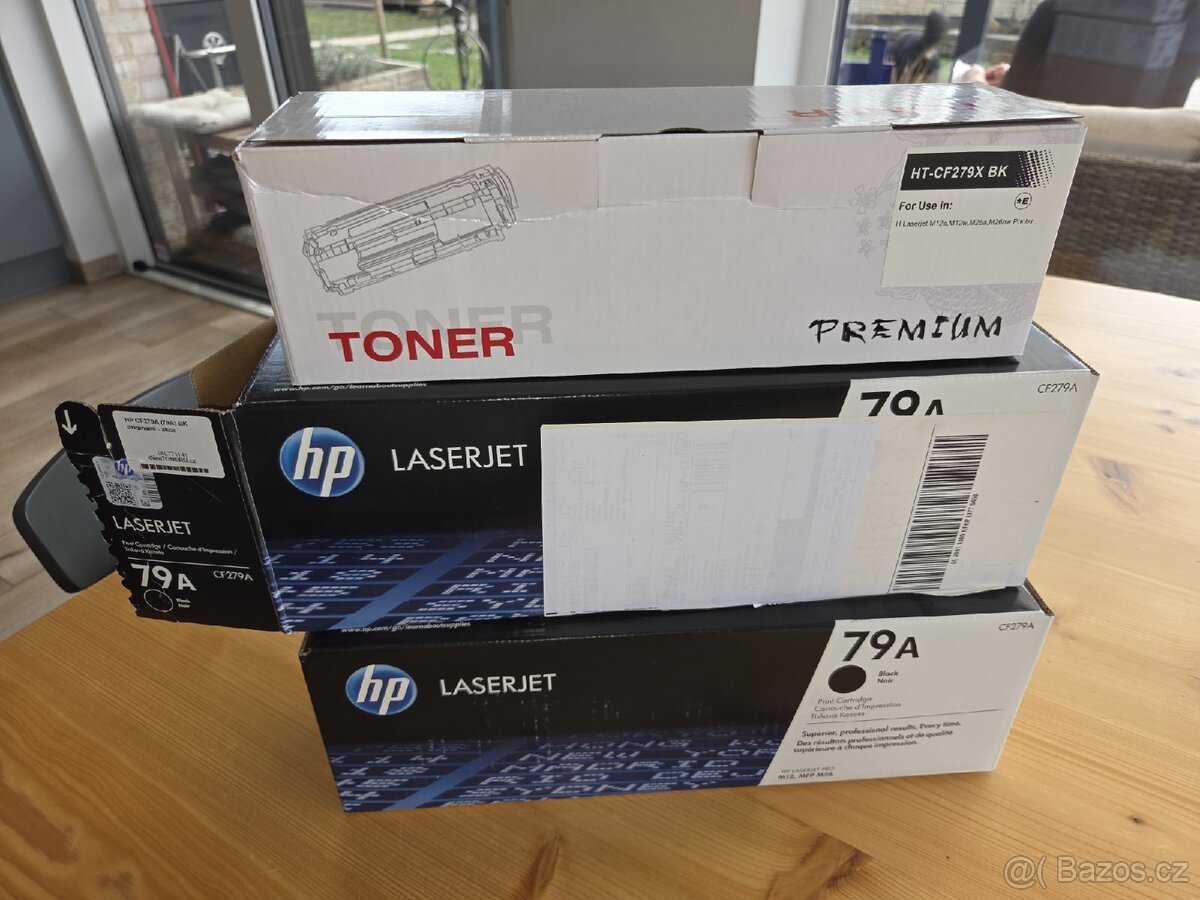 3ks Tonery HP 79A - CF279A - 2