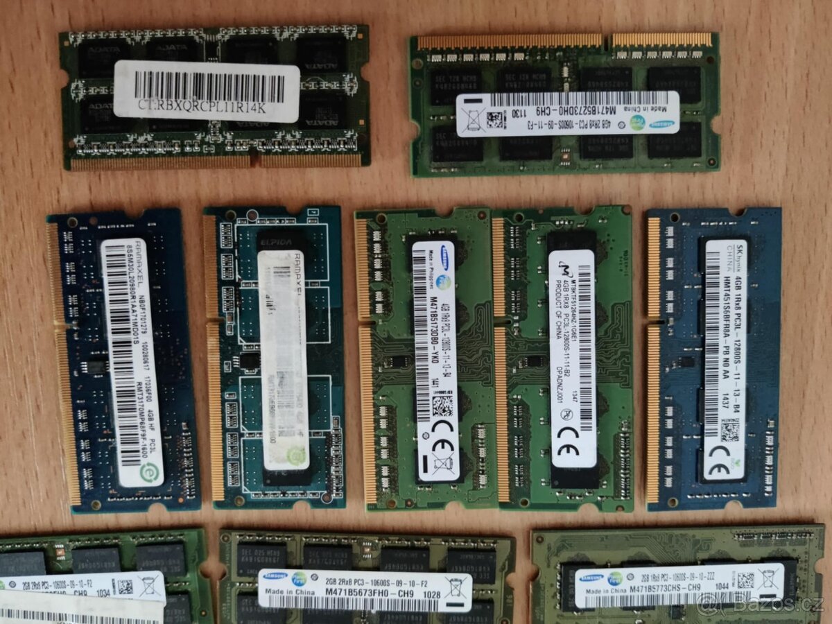 RAM DDR3 SO-DIMM 2GB-4GB - 2