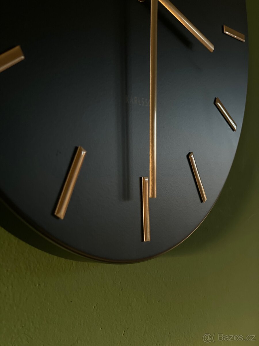 Karlsson designové minimalistické hodiny kovové - 2