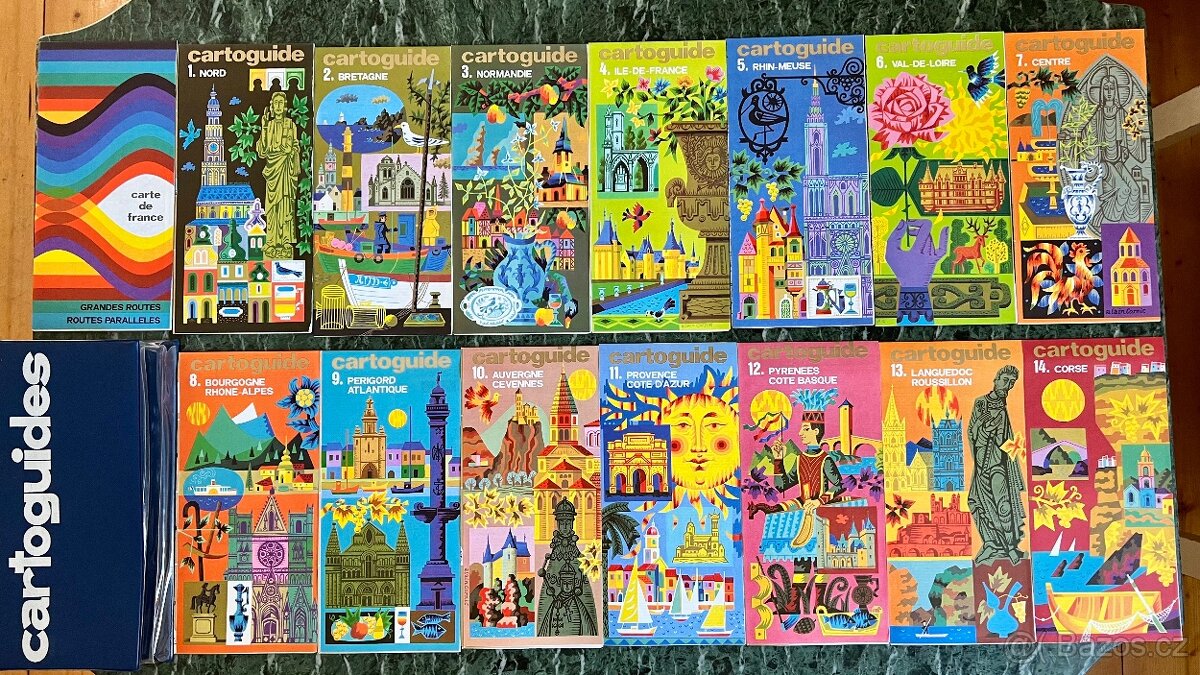 Sada automapy Francie 1976 - 2