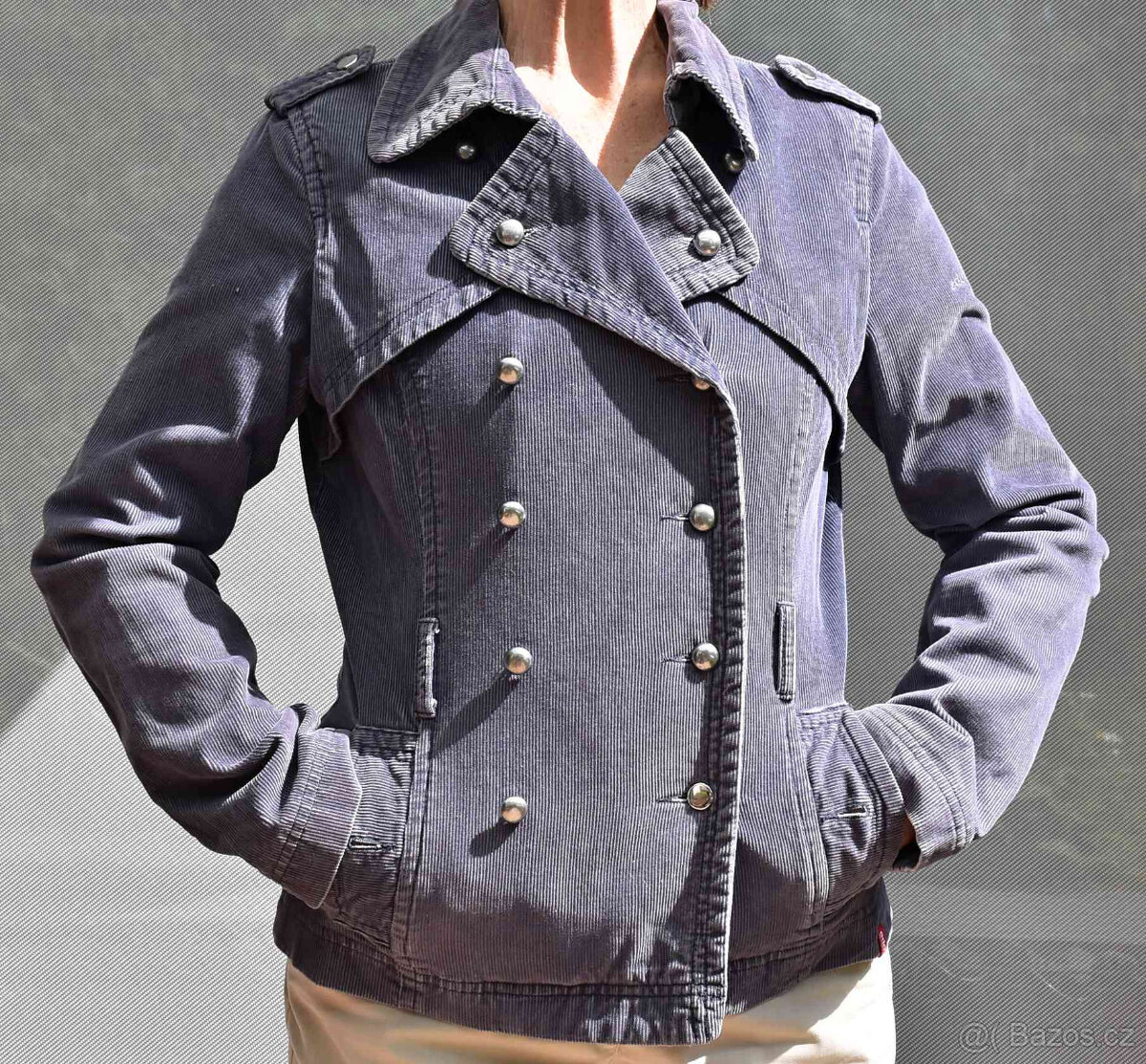 Saka dámská Esprit šedé a khaki - 2