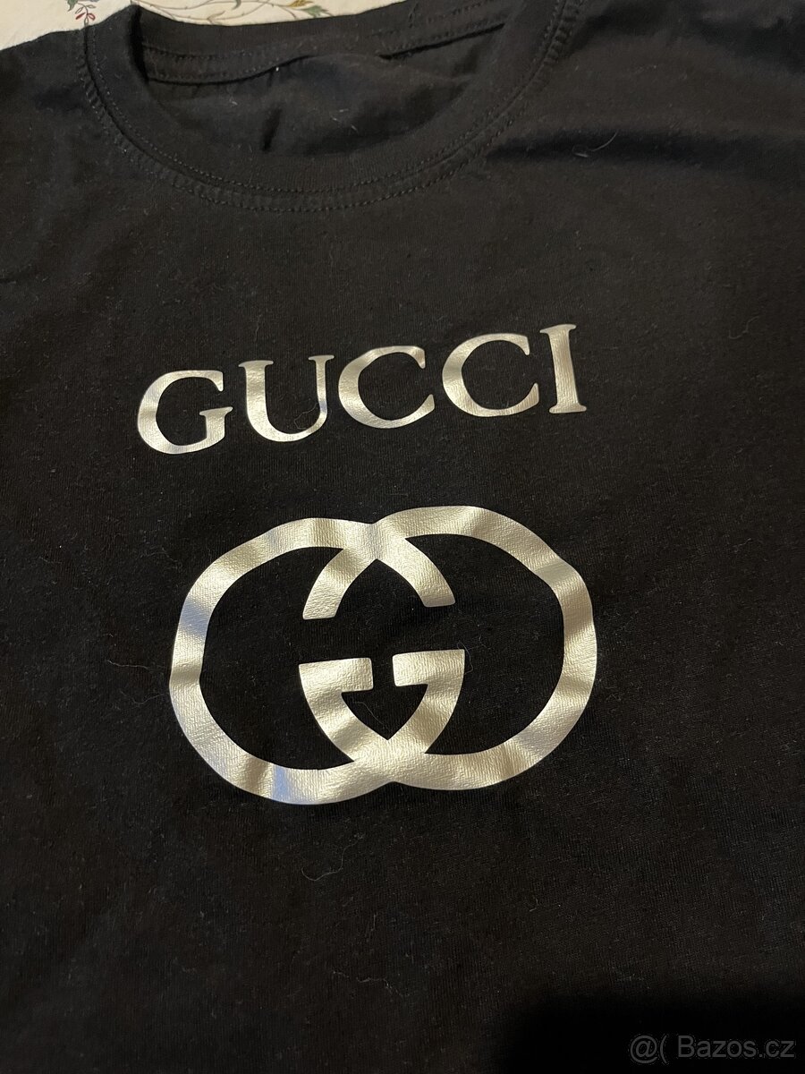 Dětské tričko stříbrný nápis - 2