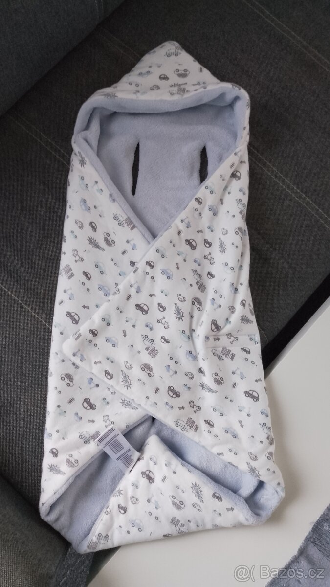 Zavinovačka do vajíčka-oboustranná, měkká, hřejivá - 2