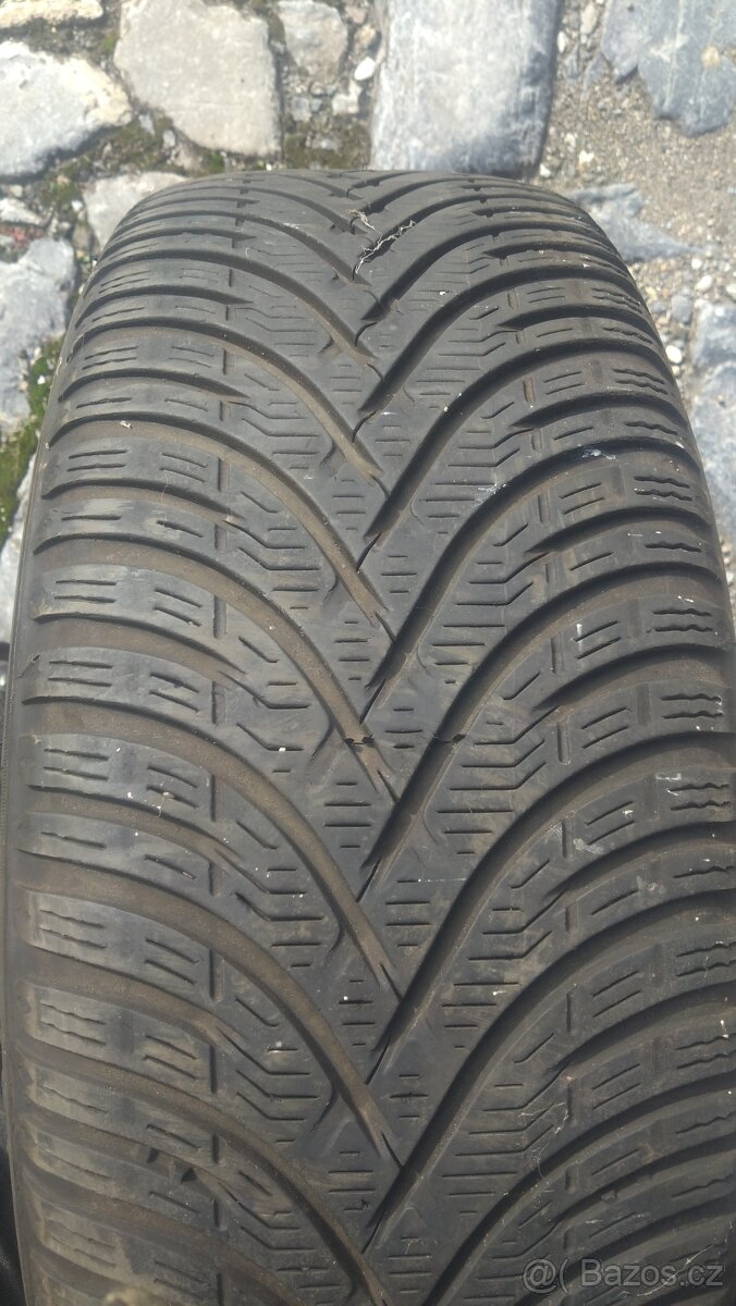 4 zimní pneu 205 55 16 + disky 5x108 FORD VOLVO - 2