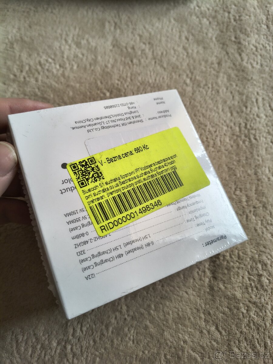 Nová sportovní sluchátka bluetooth - 2