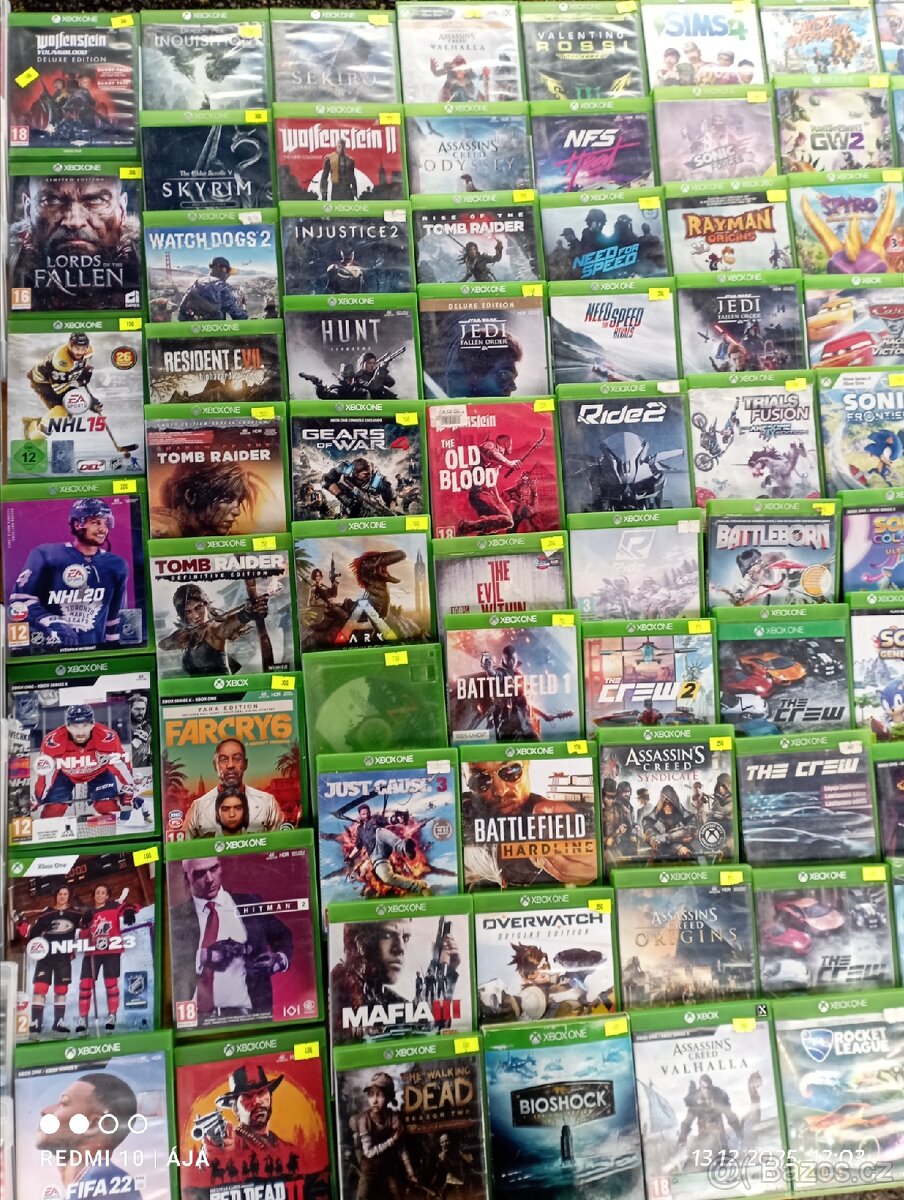 Hry na xbox one ceny 200 - 500kč - 2