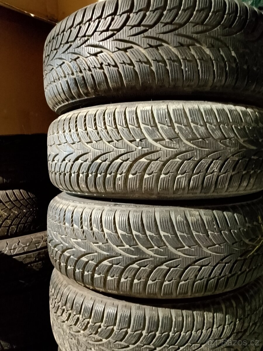 Sada kol Citroen, Opel, Peugeot 6,5x15 et27+zimní pneu r15 - 2