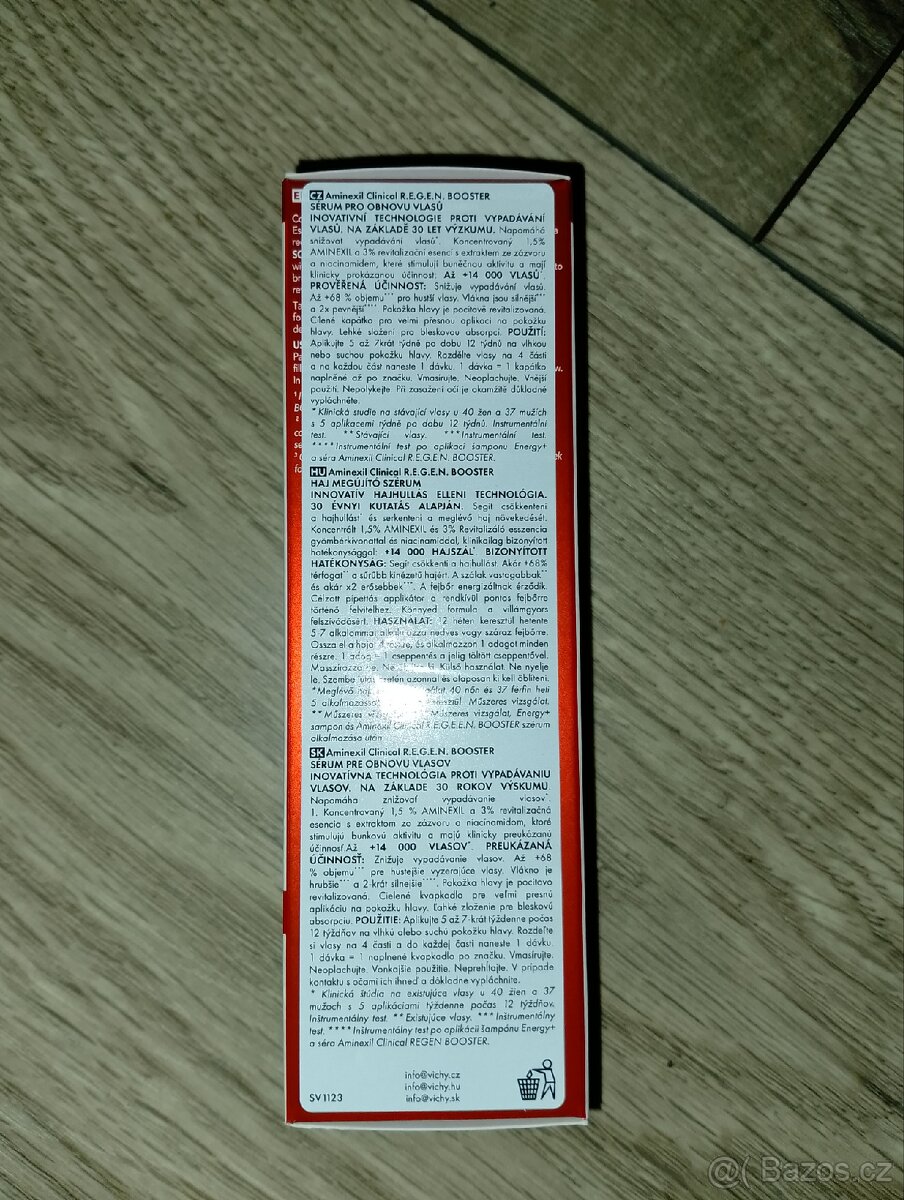 Vichy R.E.G.E.N Booster obnova vlasů 90ml - 2