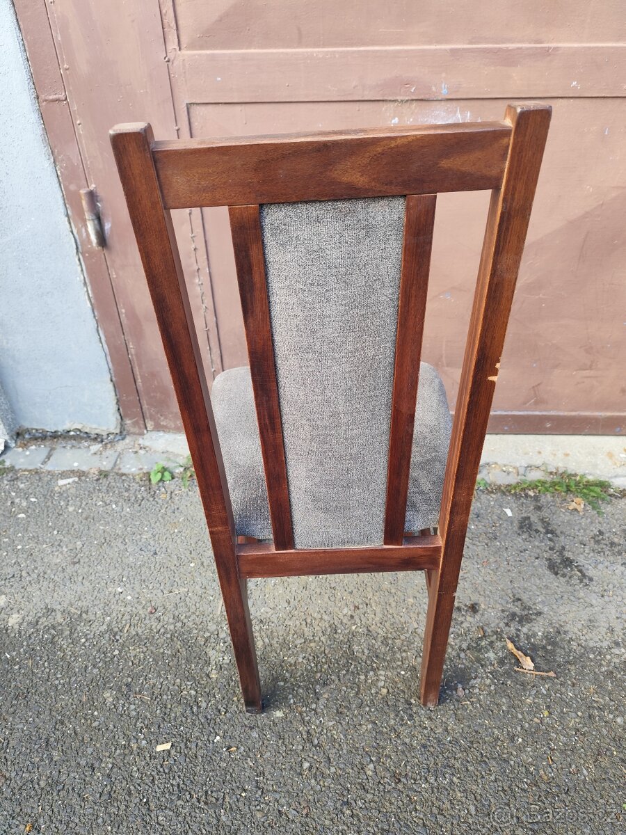 Jídelní židle hnědá - 2