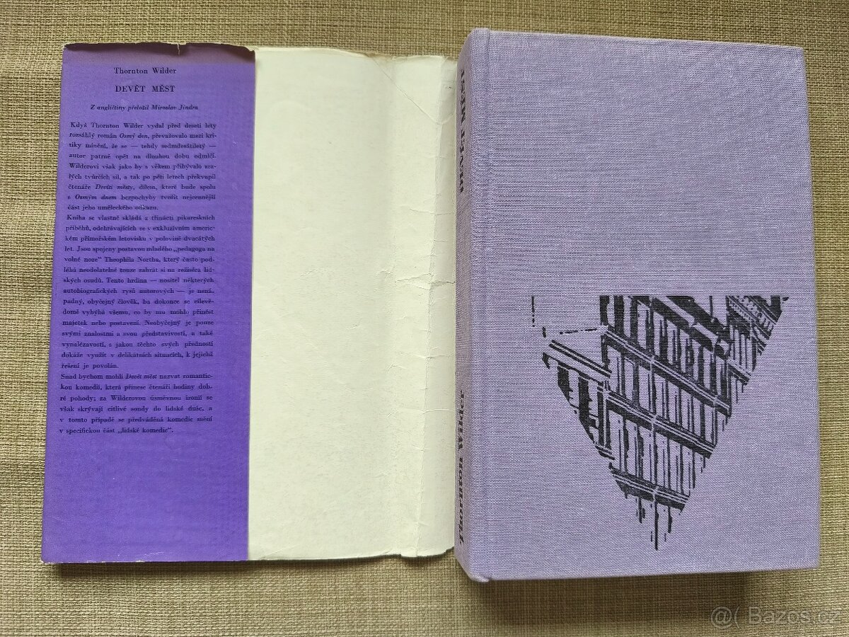 Kniha Thornton Wilder: Devět měst - 2