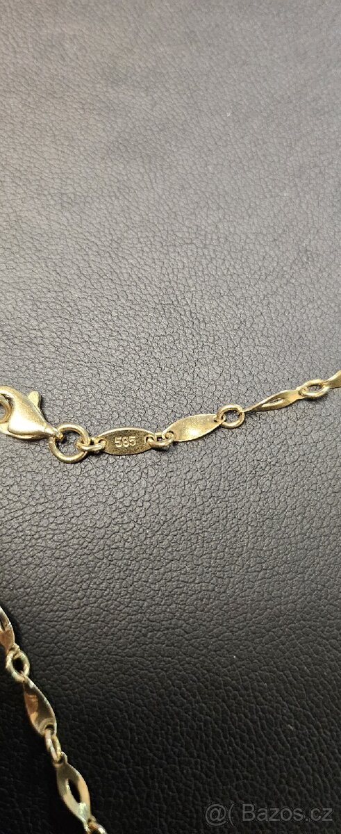 Prodám dámský zlatý řetízek - 2