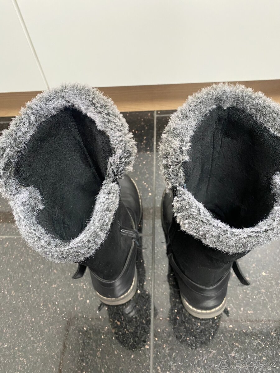 Dívčí kozačky, vel. 32 - 2