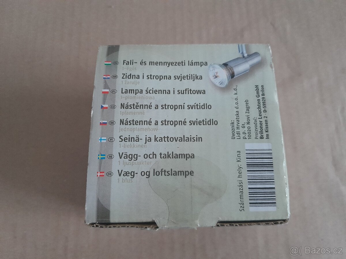 Bodová lampička na stěnu nebo strop - 2