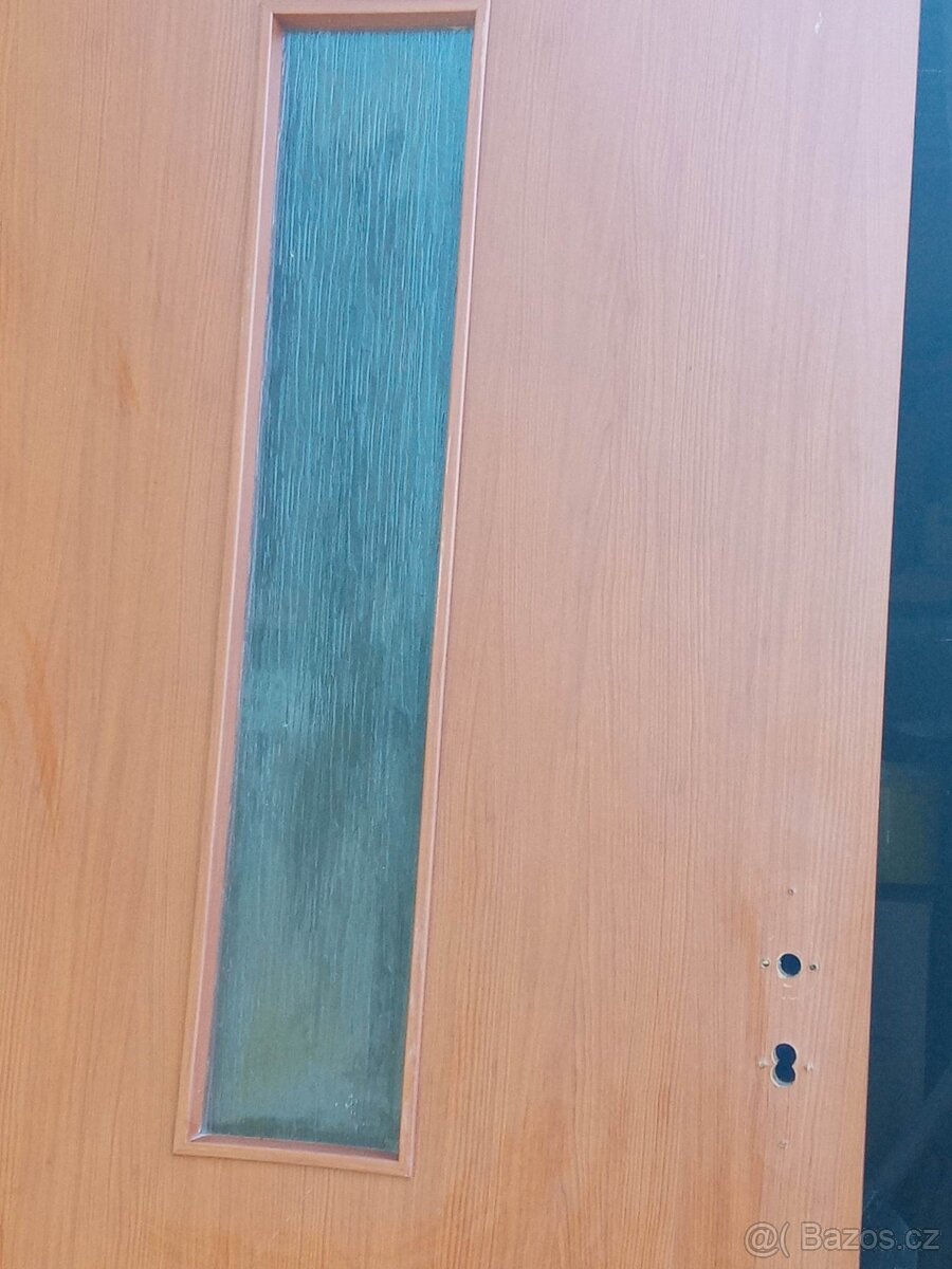 Dveře pokojové/vnitřní - prosklené - levé - 2