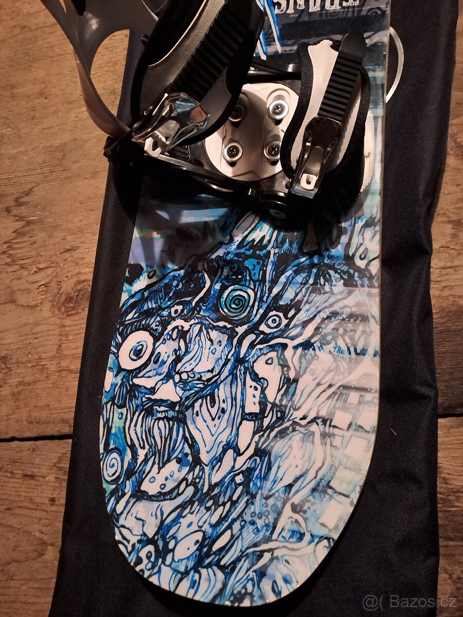 Snowboard 120cm + boty - 2