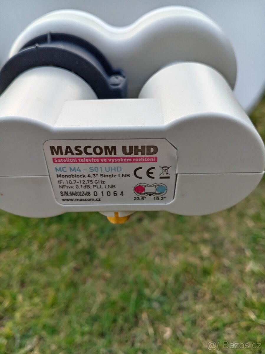 Satelitní parabola, LNB kovektor - 2