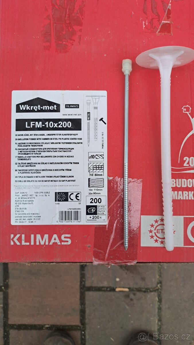 Fasádní hmoždinky - 2