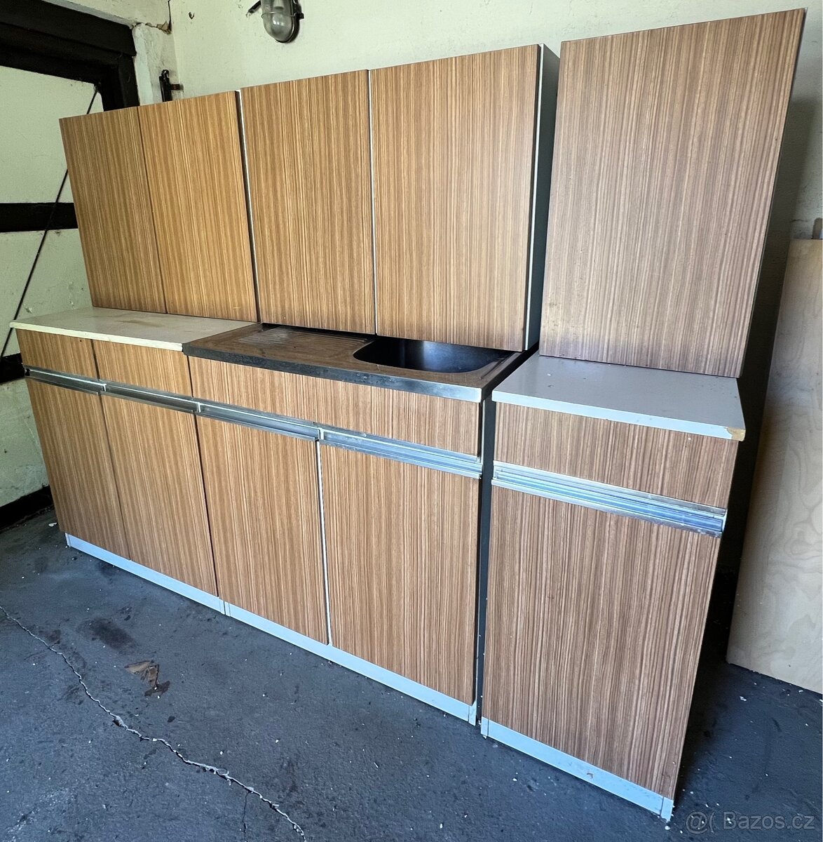 Retro kuchyňská linka ASTA / 70.–80. léta - 2