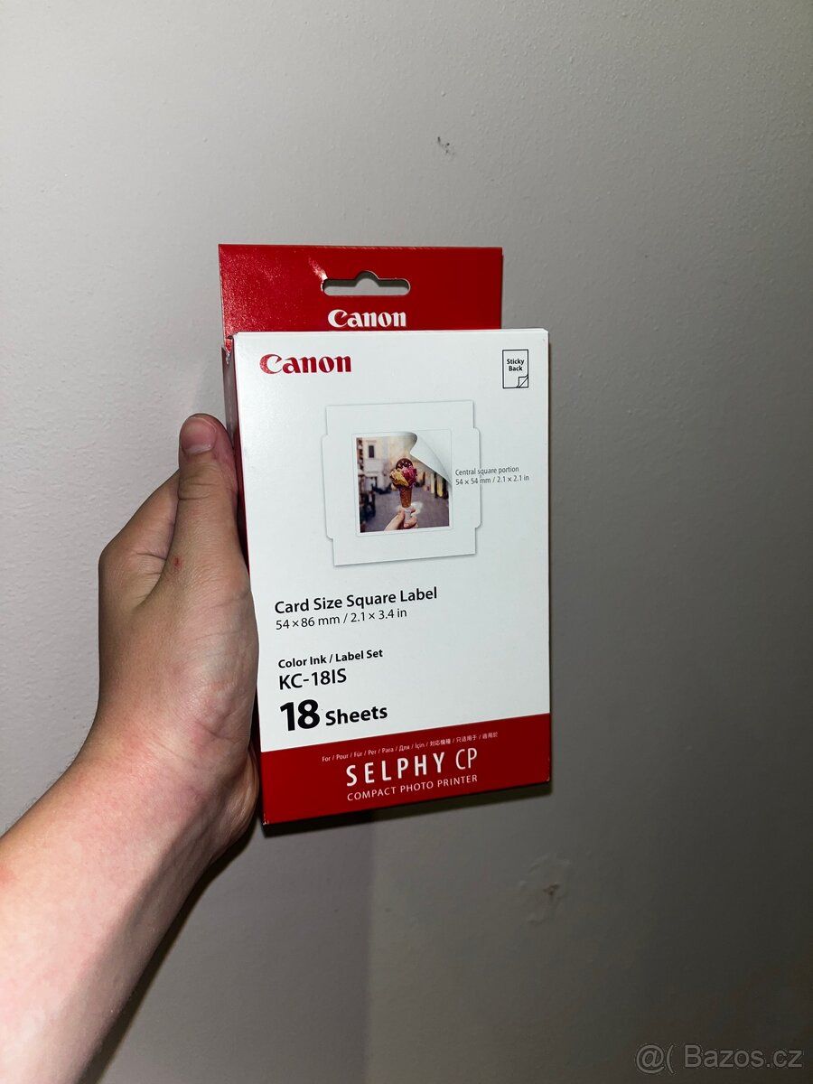 Inkoust + papír Canon SELPHY KC-18IS - 2