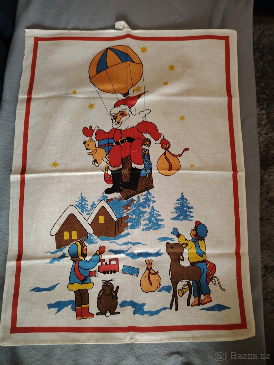 Utěrky vánoční retro - 2