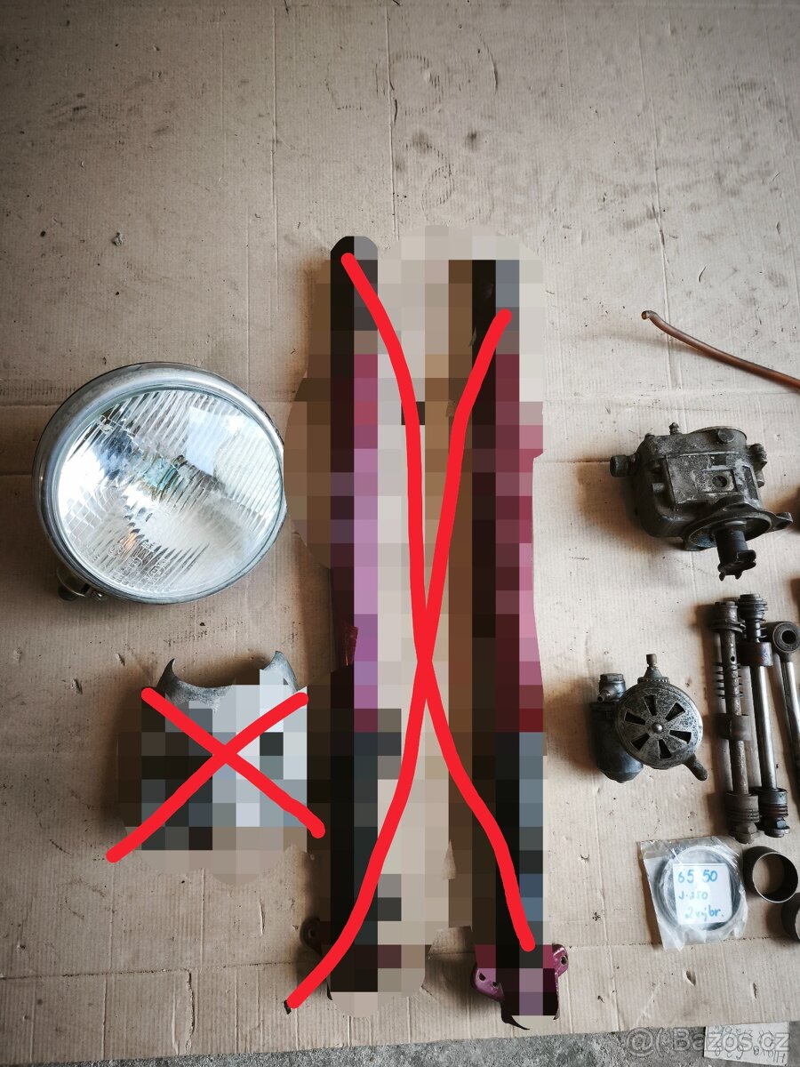 Díly Jawa, ČZ - 2