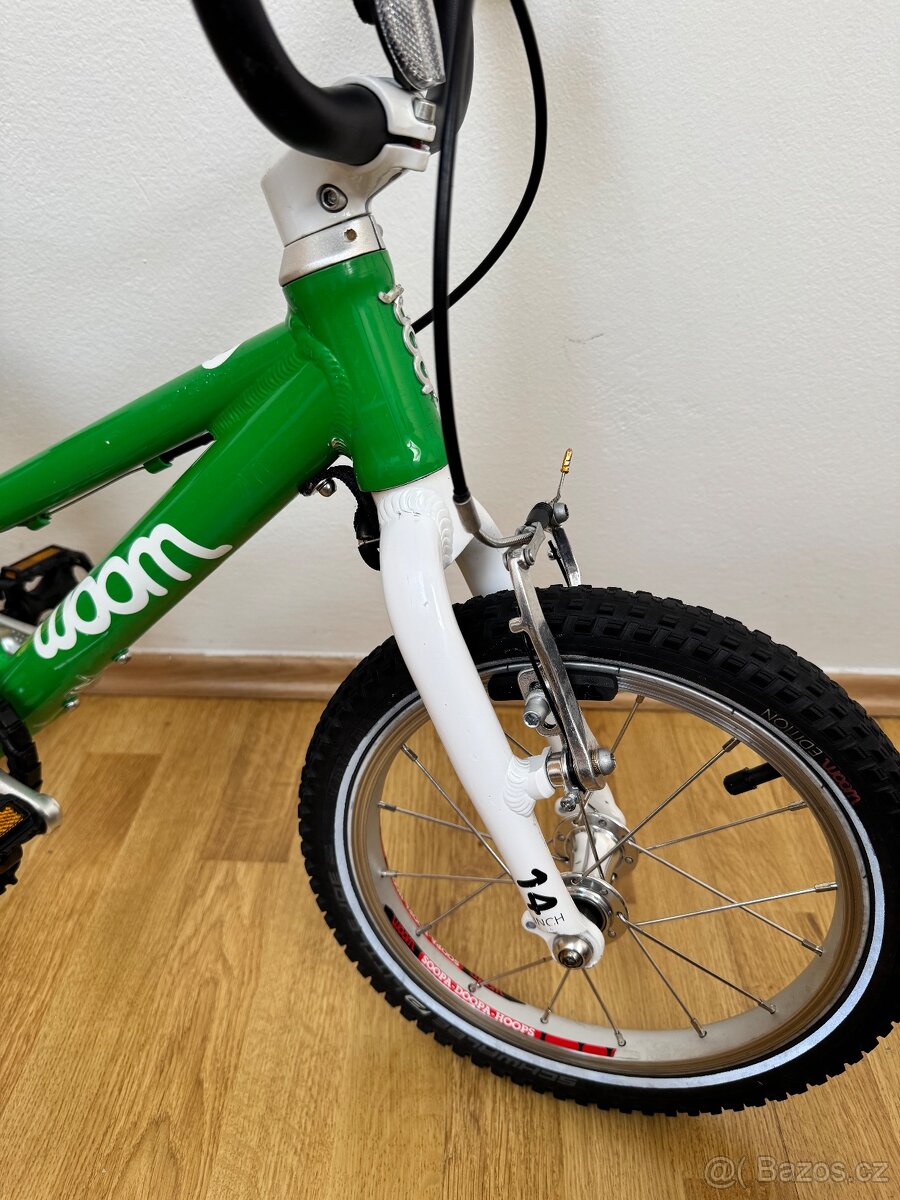 Dětské kolo Woom 2 Zelené - 2