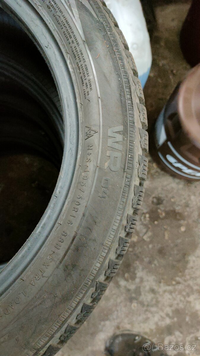 Pneumatiky 195/50R16 zimní - 2