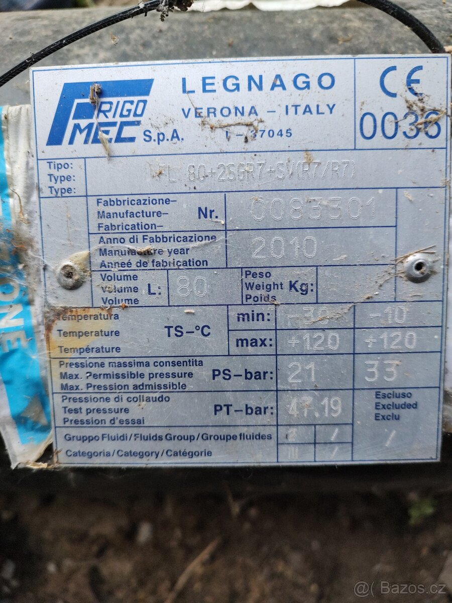 Vzduchojem 80l - 2