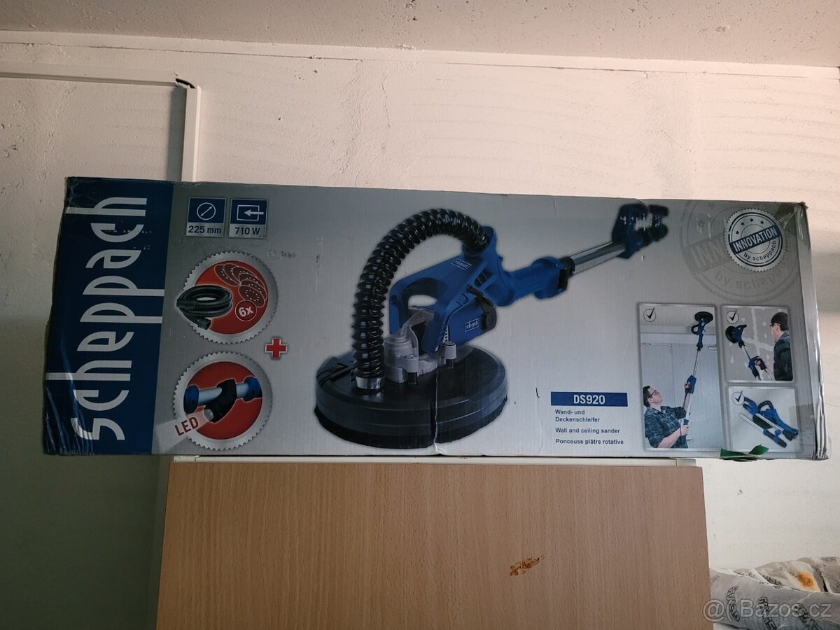 Scheppach DS920 – bruska na sádrokarton a omítky - 2