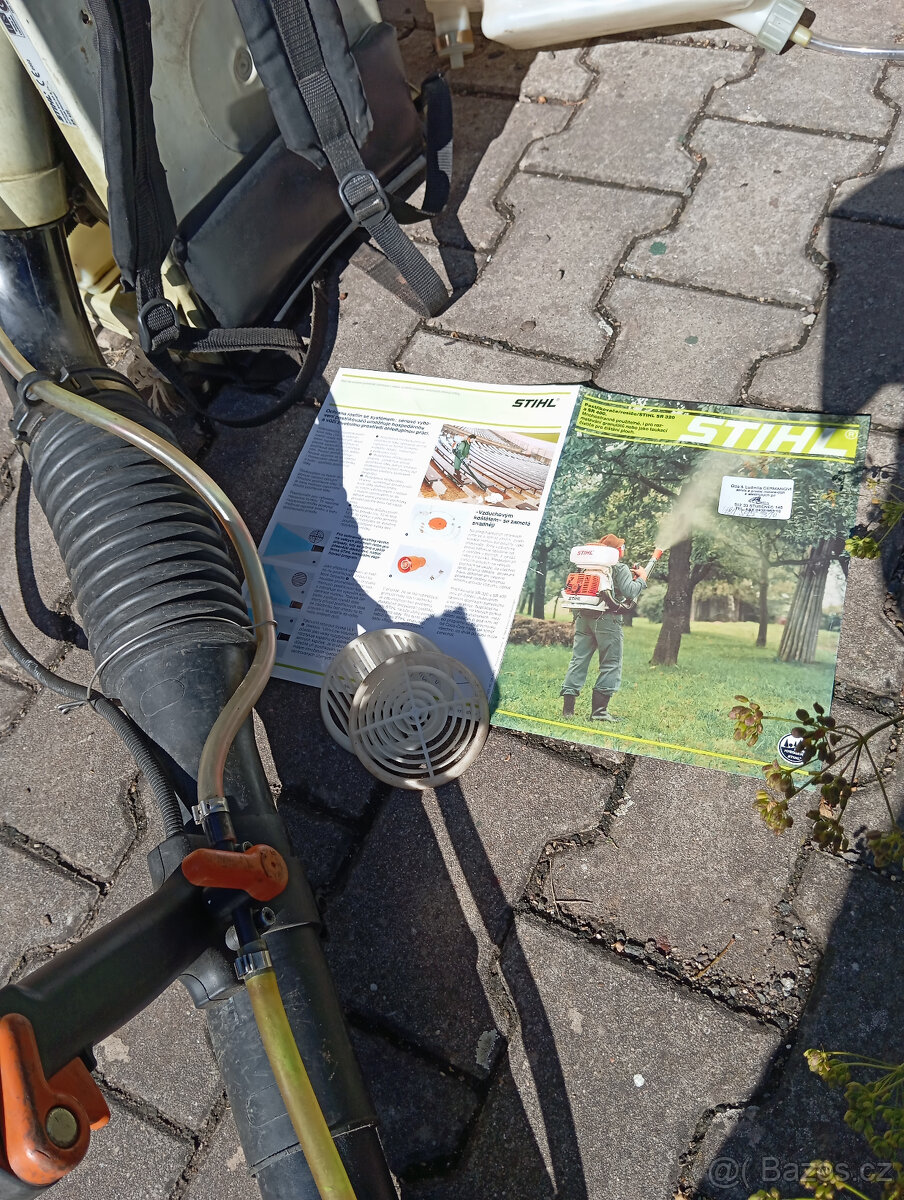 STIHL SR 420 - postřikovač, rosič a foukací čistič - 2