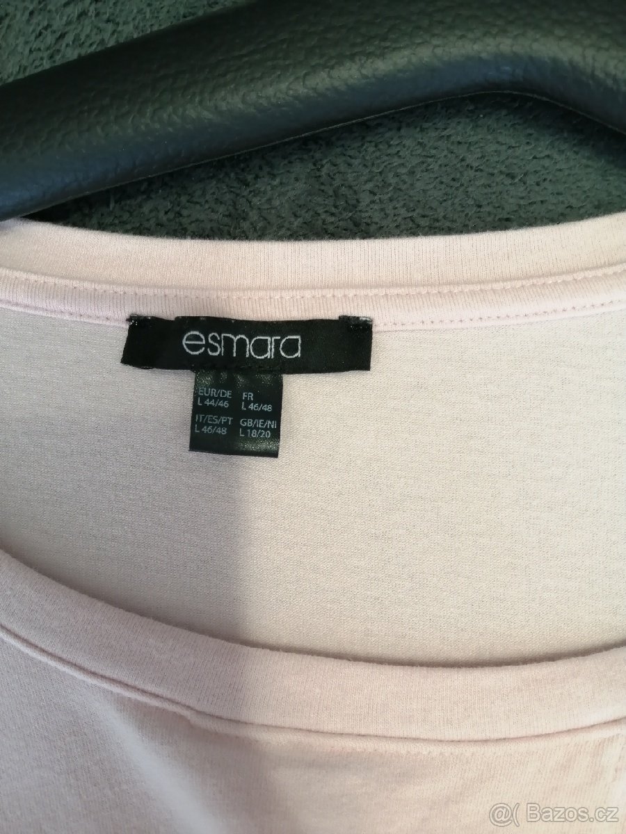 Těhotenská blůza- tričko nové (2 kusy) - 2