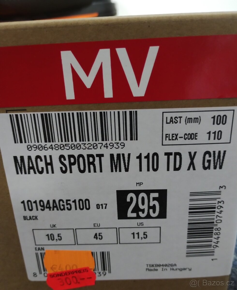 TECNICA Mach Sport MV 110 TD X GW vel.295/45 levně - 2