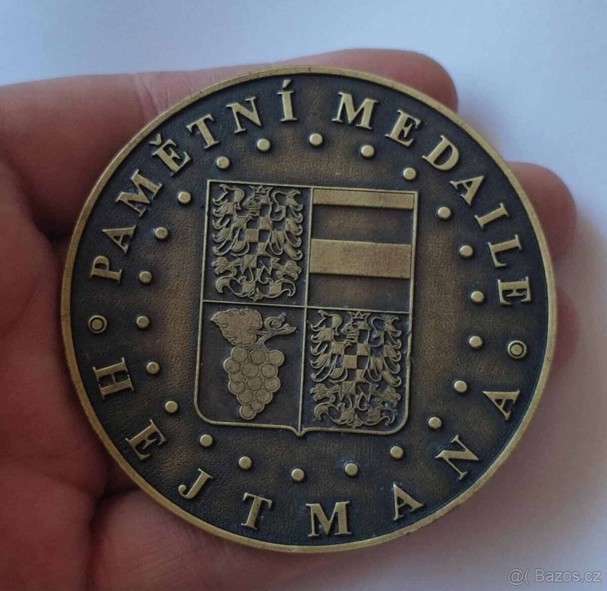 PAMĚTNÍ MEDAILE HEJTMANA JIHOMORAVSKÉHO KRAJE - 2