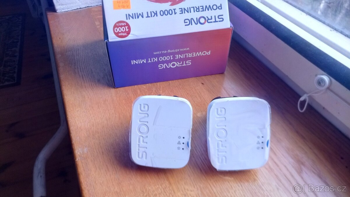 Nové ethernet adaptéry - pro připojení po el. vedení 1 Gbit - 2