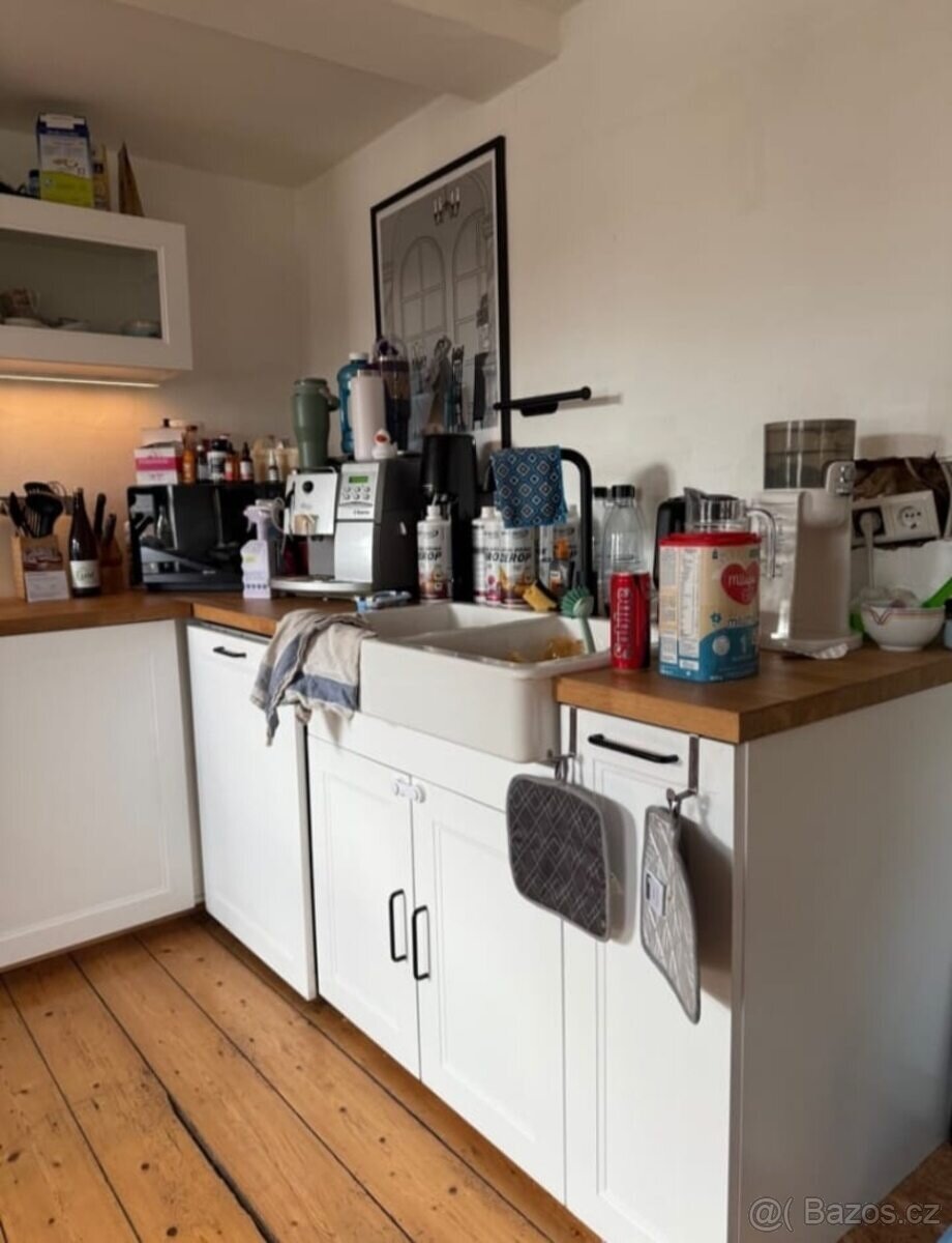 Kuchyně Ikea Metod/Bodbyn, zánovní, se spotřebiči,5702 - 2