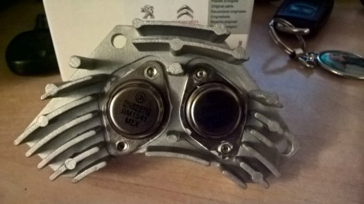 Citroën, Peugeot - řídící modul ventilátoru - 644178 - 2