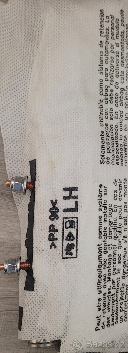 Prodám airbag do levé predni sedacky - 2