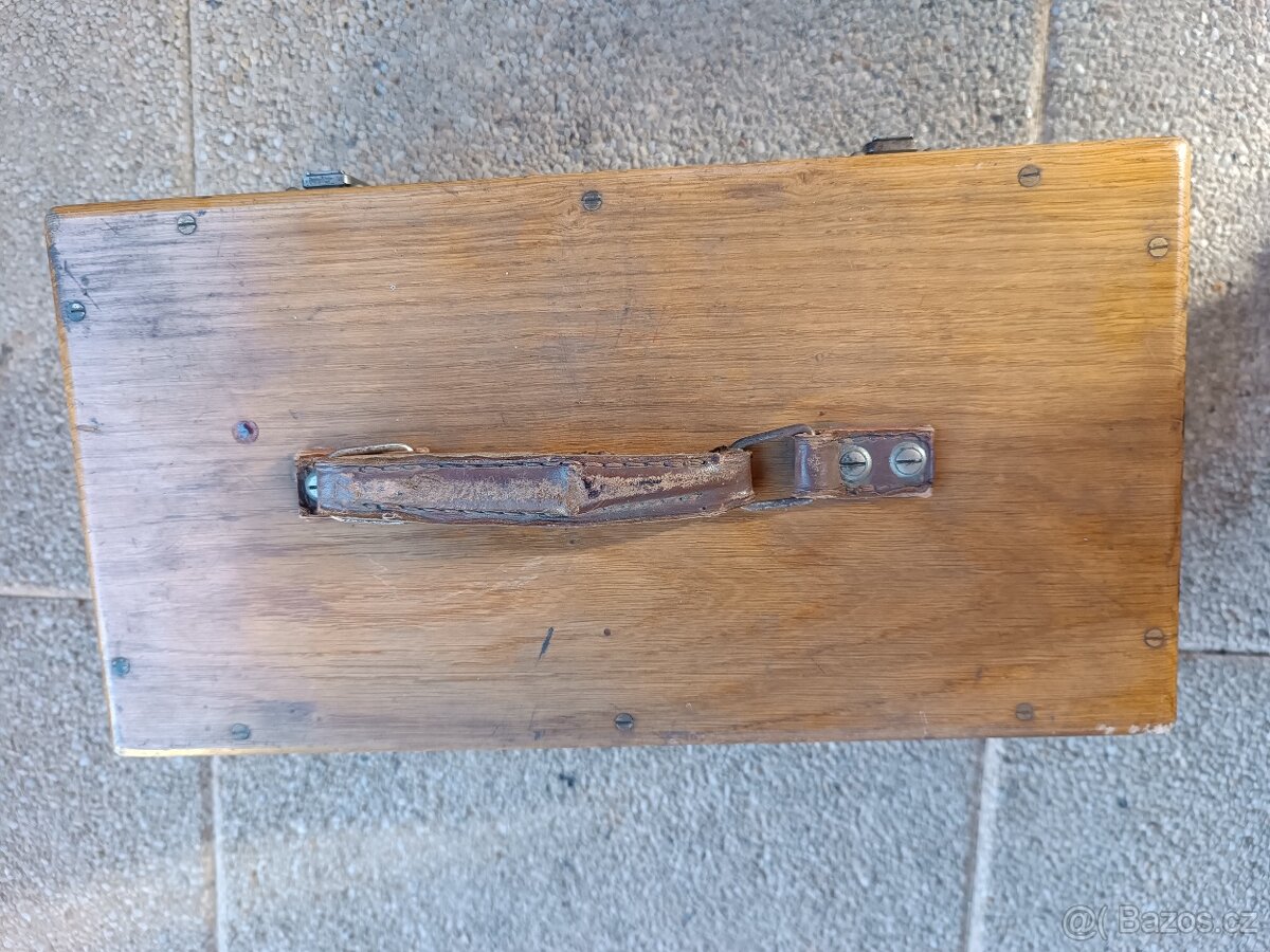 Měřící můstek AOIP v dřevěném pouzdře - 2