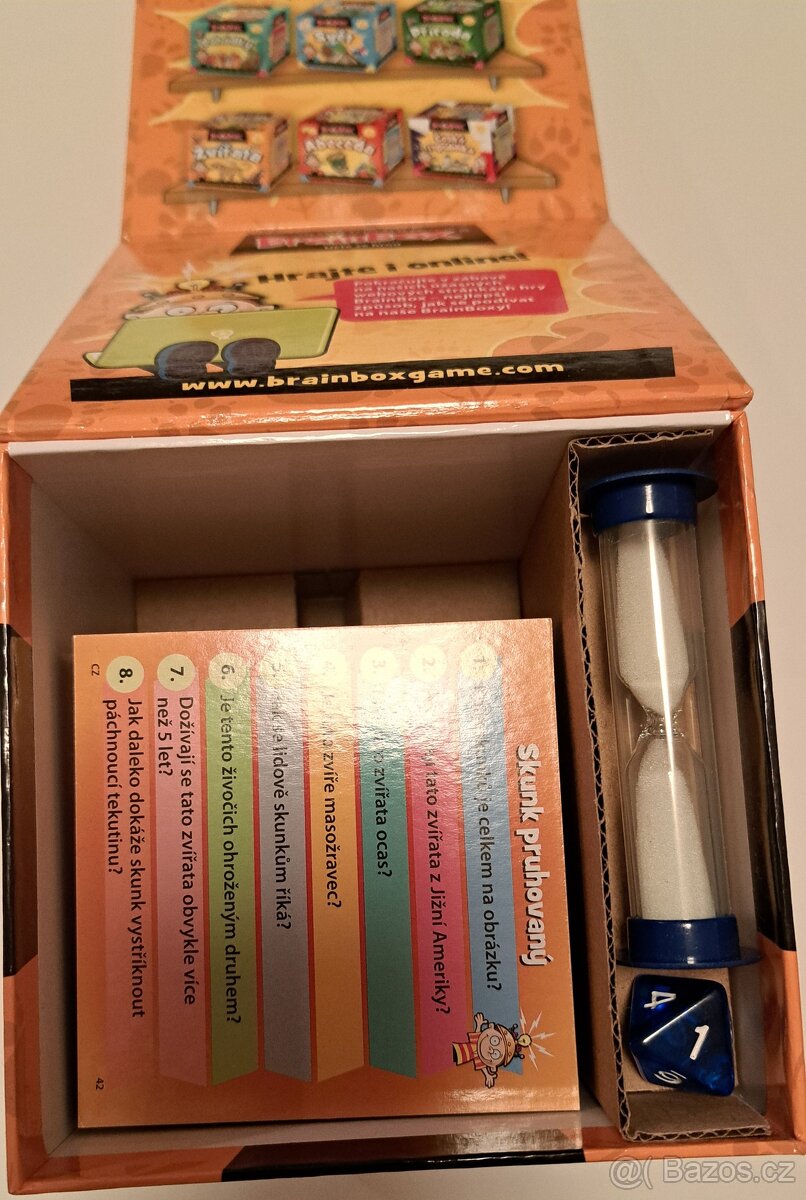 Společenská hra BrainBox zvířata - 2