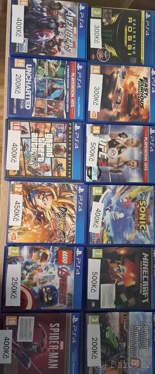 Hry na PS4 - 2
