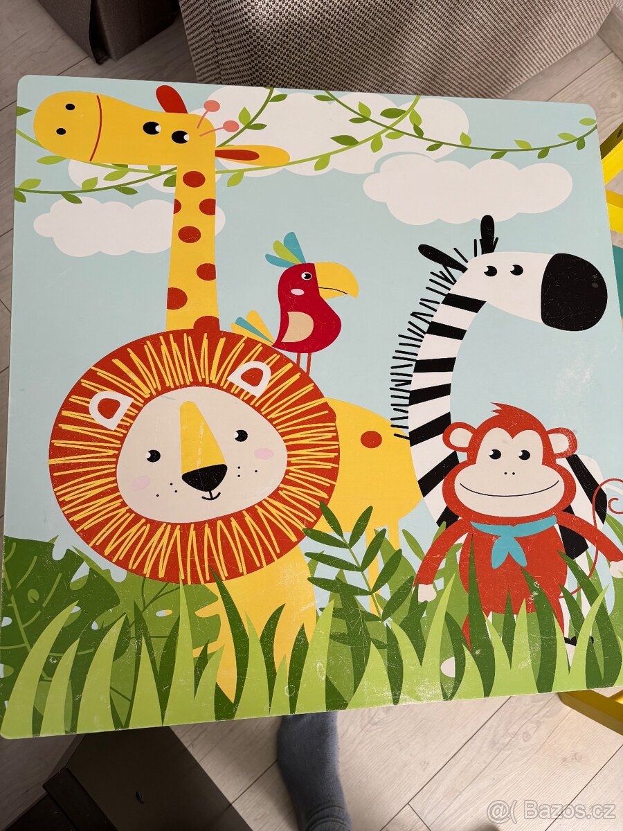 Dětský stoleček a židle - 2