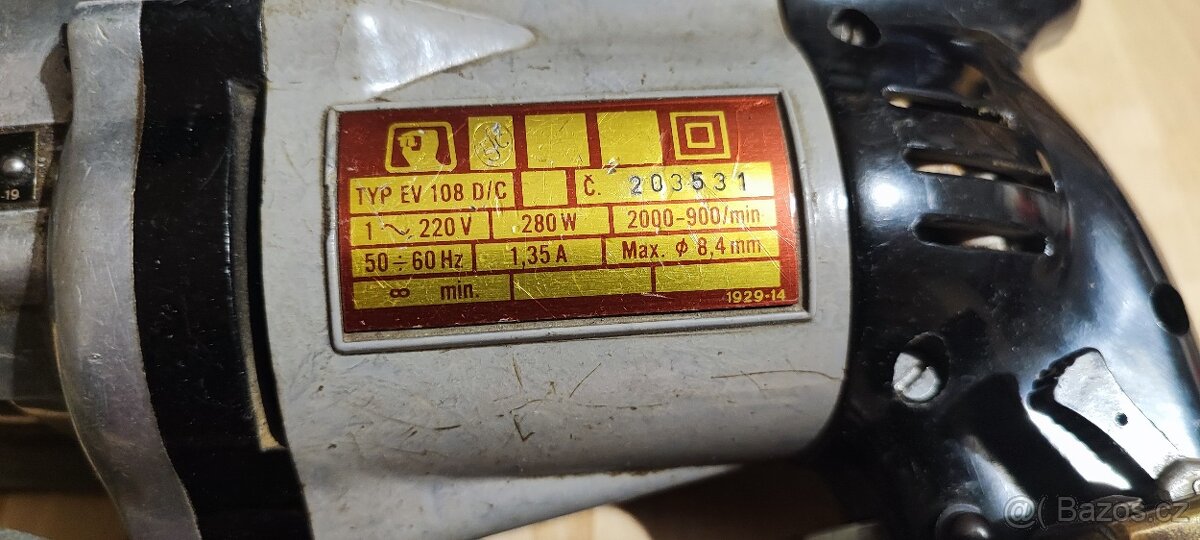 Retro vrtačka Narex - 2